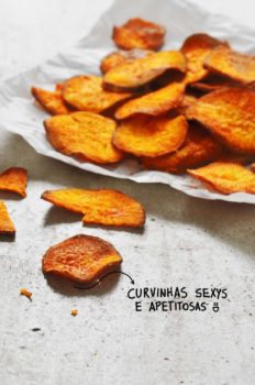 Chips De Batata Doce Assado Tempero Alternativo