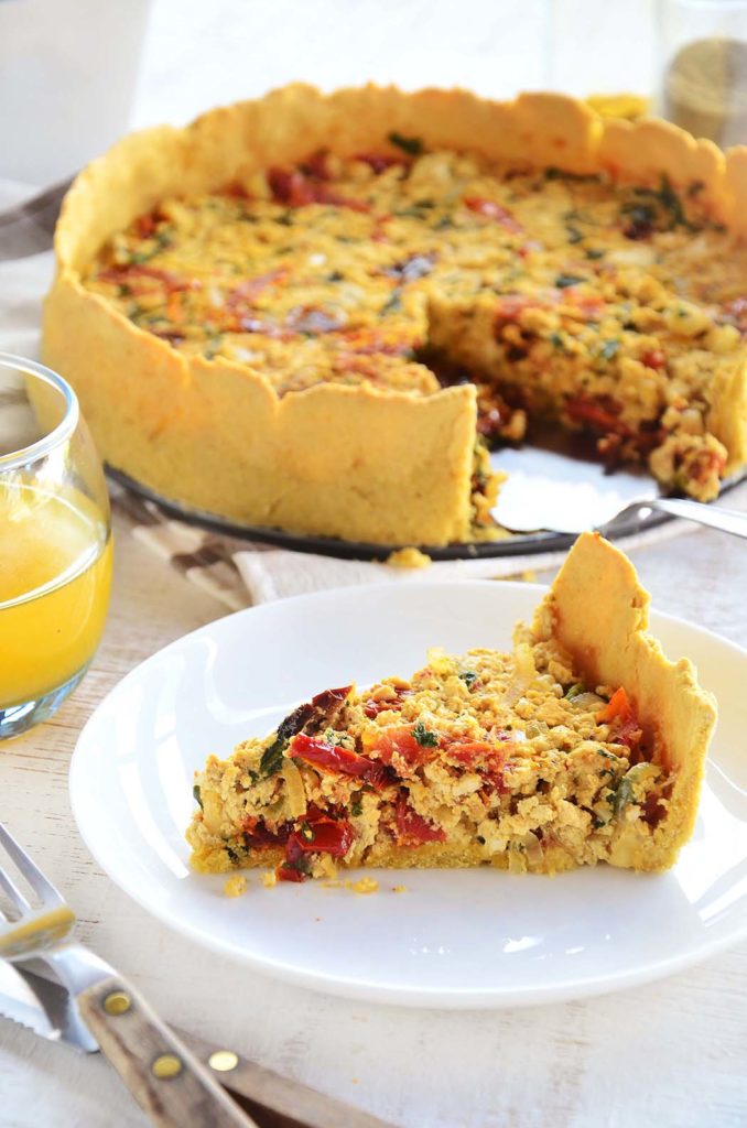 Pedaço de quiche