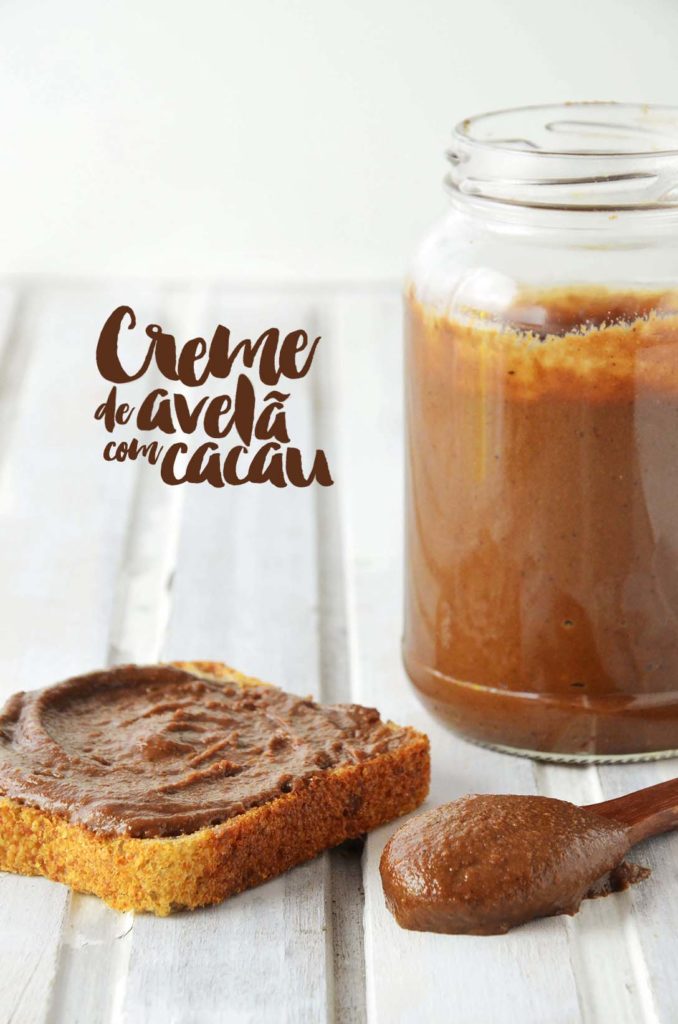 Creme de avelã com cacau