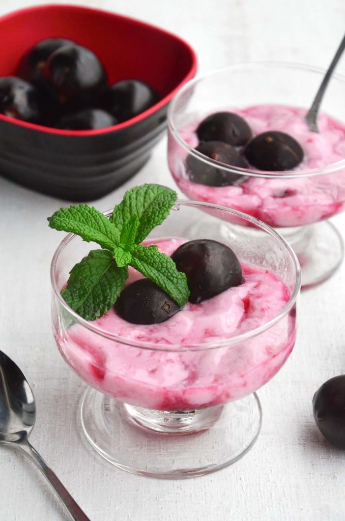 Mousse de jabuticaba